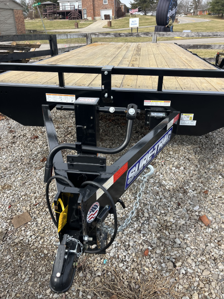 New 2026 Sure-Trac 8.5 X 20 DECKOVER 15K Deckover Trailer