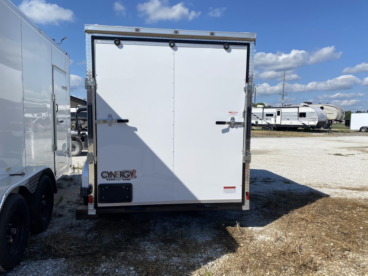 New 2025 Cynergy2 6x10 SA Cargo/Enclosed Trailer, 6'3" Interior Height, 35K Axles, Advanced Series