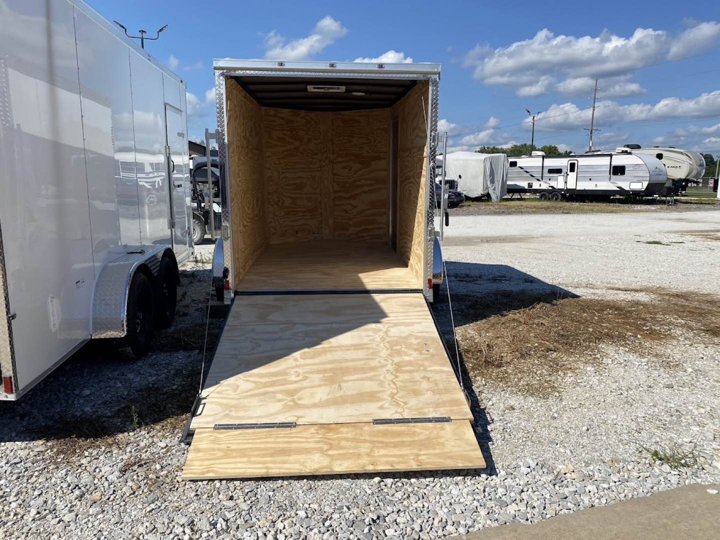 New 2025 Cynergy2 6x10 SA Cargo/Enclosed Trailer, 6'3" Interior Height, 35K Axles, Advanced Series