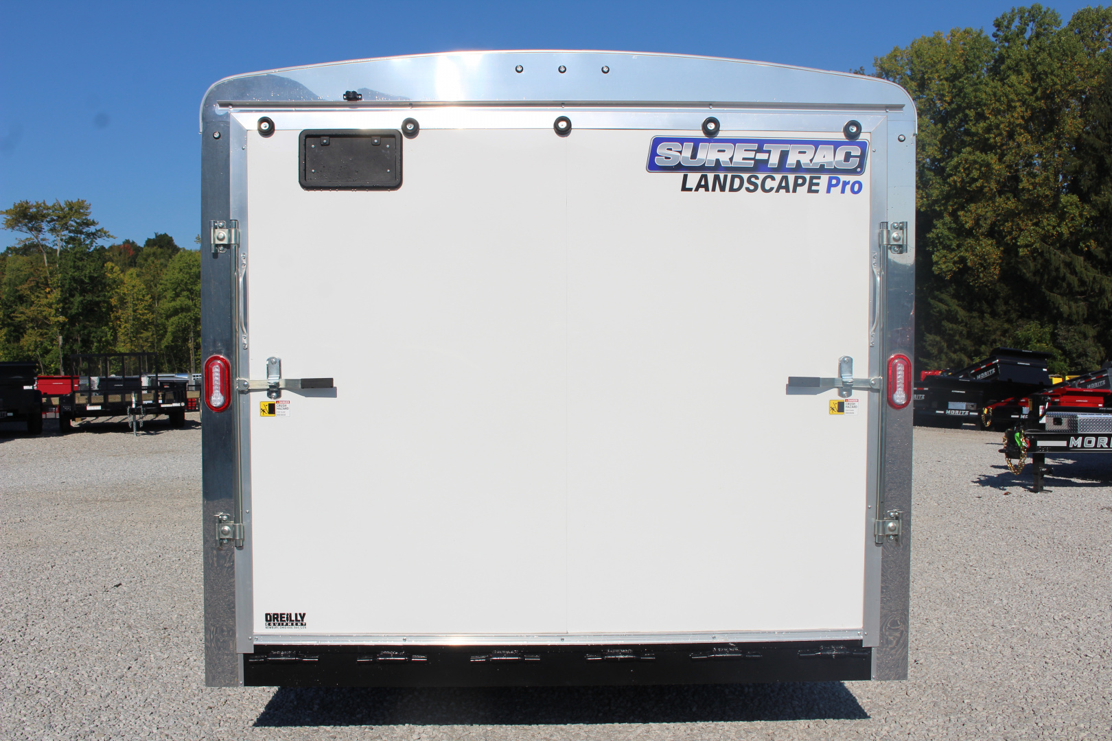 New 2026 Sure-Trac 8.5' x 20' Landscape Pro Cargo / Enclosed Trailer - Rear Ramp Door - 9900# GVW