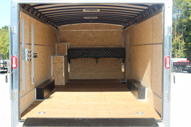 New 2026 Sure-Trac 8.5' x 20' Landscape Pro Cargo / Enclosed Trailer - Rear Ramp Door - 9900# GVW