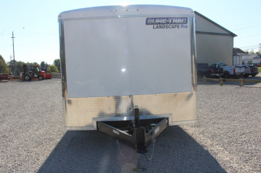New 2026 Sure-Trac 8.5' x 20' Landscape Pro Cargo / Enclosed Trailer - Rear Ramp Door - 9900# GVW