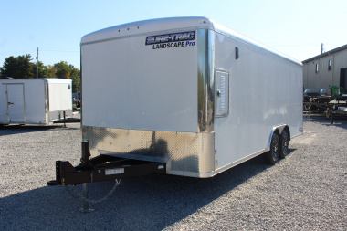New 2026 Sure-Trac 8.5' x 20' Landscape Pro Cargo / Enclosed Trailer - Rear Ramp Door - 9900# GVW