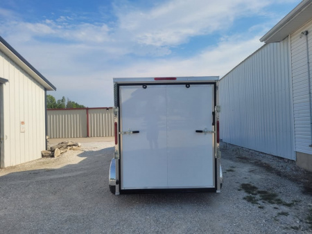New 2025 Mammoth 6x10 SA Cargo / Enclosed Trailer, 6'3 interior height, 35k axle, .080 polycore exterior