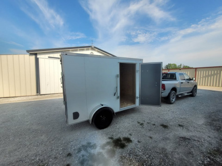 New 2025 Mammoth 6x10 SA Cargo / Enclosed Trailer, 6'3 interior height, 35k axle, .080 polycore exterior