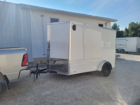 New 2025 Mammoth 6x10 SA Cargo / Enclosed Trailer, 6'3 interior height, 35k axle, .080 polycore exterior