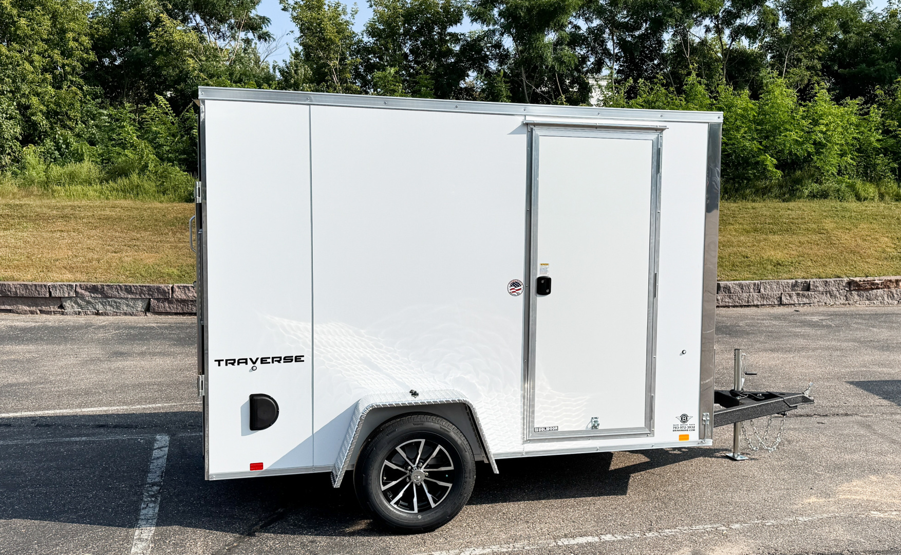 6×10 Enclosed Cargo Trailer photo 4