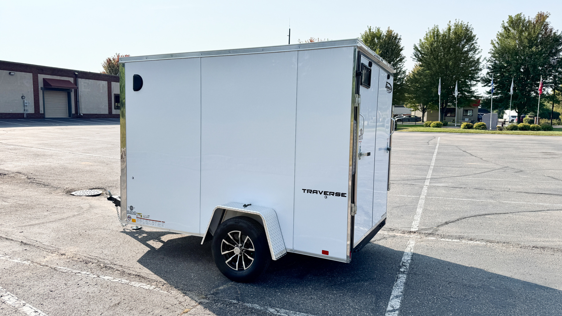 6×10 Enclosed Cargo Trailer photo 6