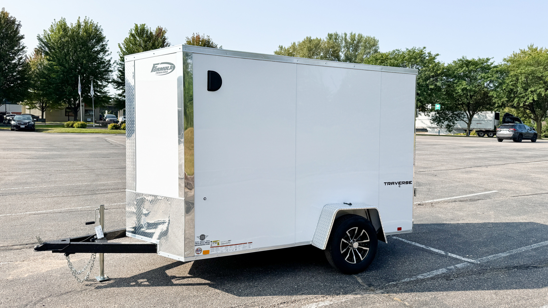 6×10 Enclosed Cargo Trailer photo 7