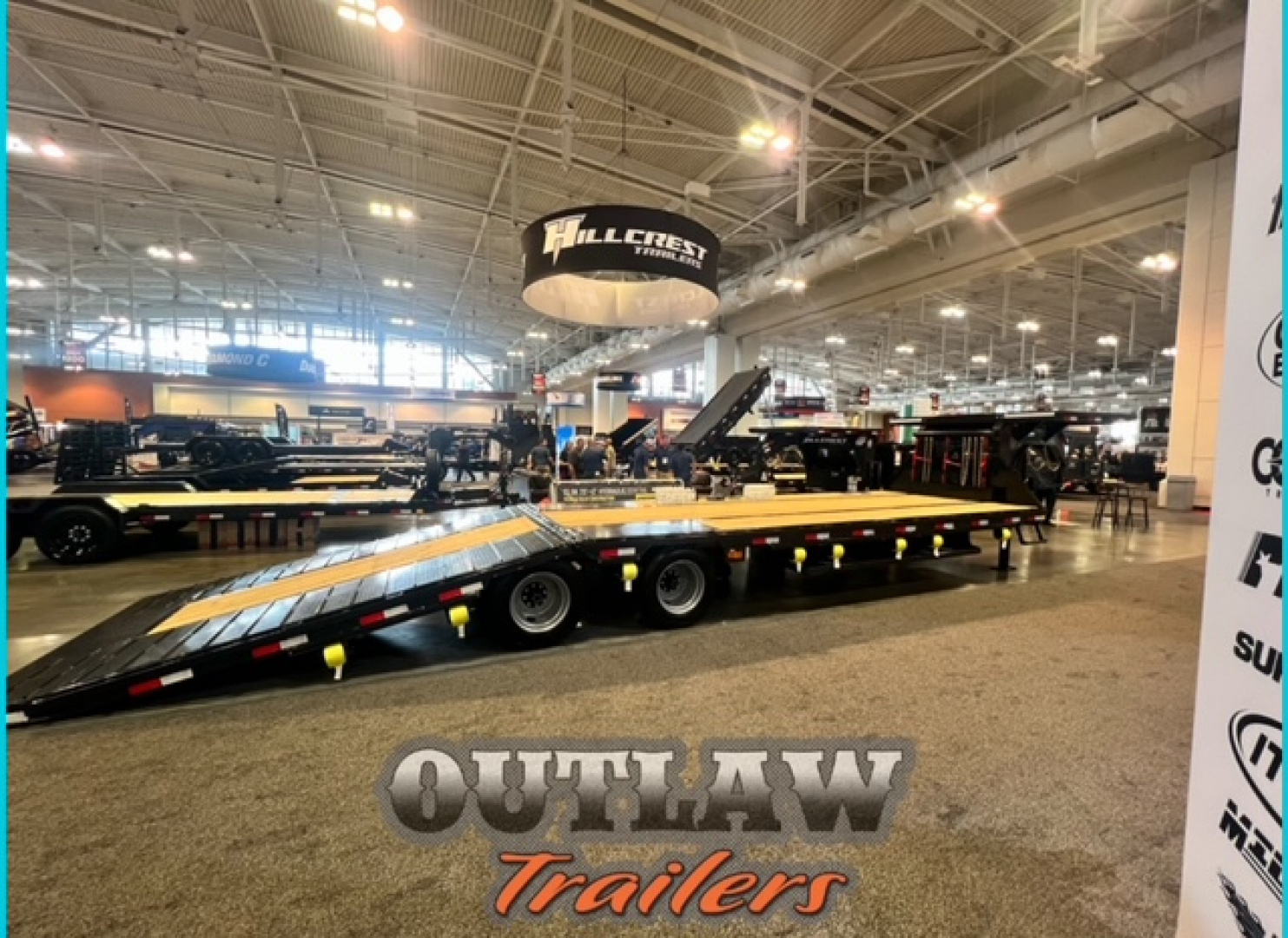 New 2026 Hillcrest Trailers 102" x 32' Hydraulic Dovetail W/ 12' Auto Latching Tail**SAVE BIG**