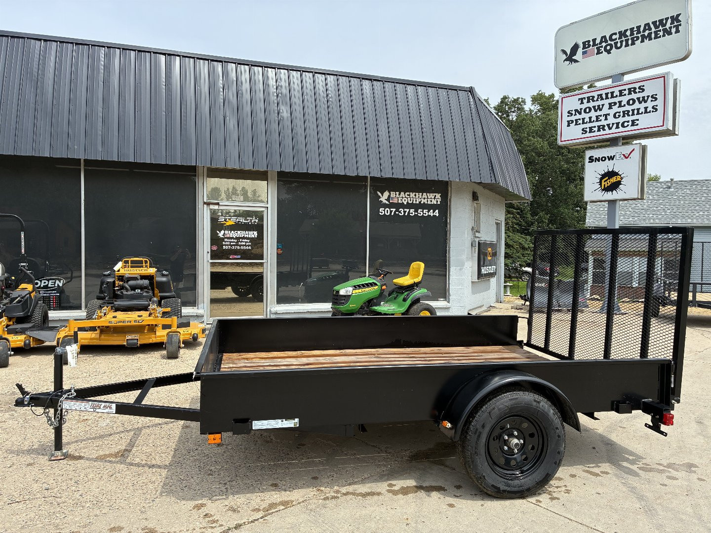 New 2025 Teske Manufacturing 6.5x10 Utility Trailer Utility Trailer