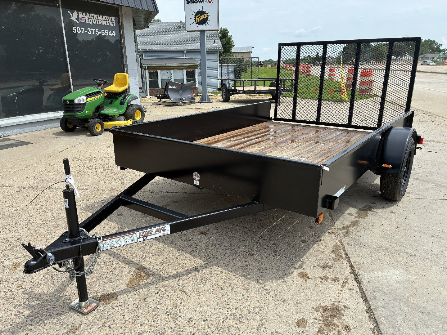 New 2025 Teske Manufacturing 6.5x10 Utility Trailer Utility Trailer