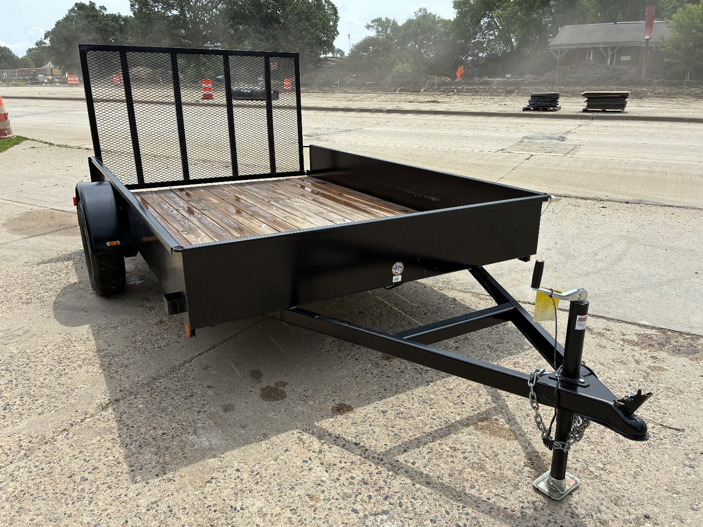 New 2025 Teske Manufacturing 6.5x10 Utility Trailer Utility Trailer