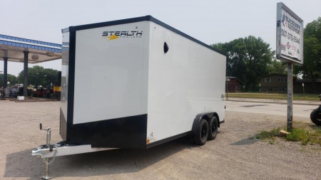 New 2025 STEALTH 7.5x16 Cobra All Aluminum Enclosed Trailer Cargo / Enclosed Trailer