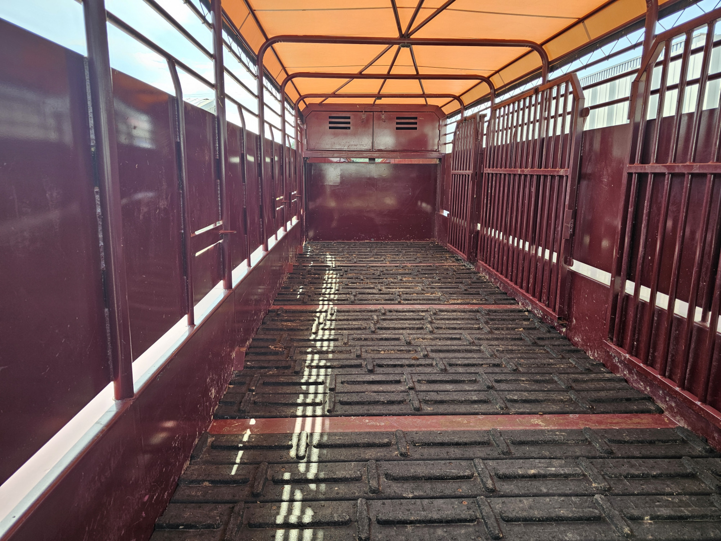 Used 2024 Other 6'8"X24' Stock / Stock Combo Trailer