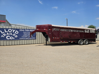 Used 2024 Other 6'8 X24' Stock / Stock Combo Trailer