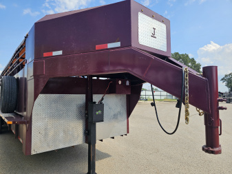 Used 2024 Other 6'8"X24' Stock / Stock Combo Trailer