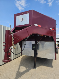 Used 2024 Other 6'8"X24' Stock / Stock Combo Trailer