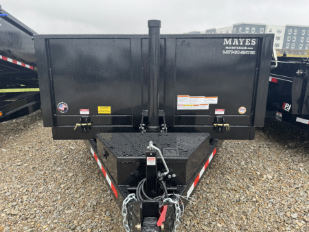 New 2026 WATCHDOG TRAILERS DUMP ND-14TA7 83X14 TA 24  SIDES (GVW:14000) BLACK