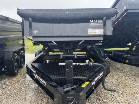 New 2026 WATCHDOG TRAILERS DUMP ND-14TA7 83X14 TA 24  SIDES (GVW:14000) BLACK