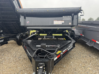 New 2025 Watchdog Trailers PD-14TA7 Dump Trailer 83X14 TA (GVW:14000) BLACK