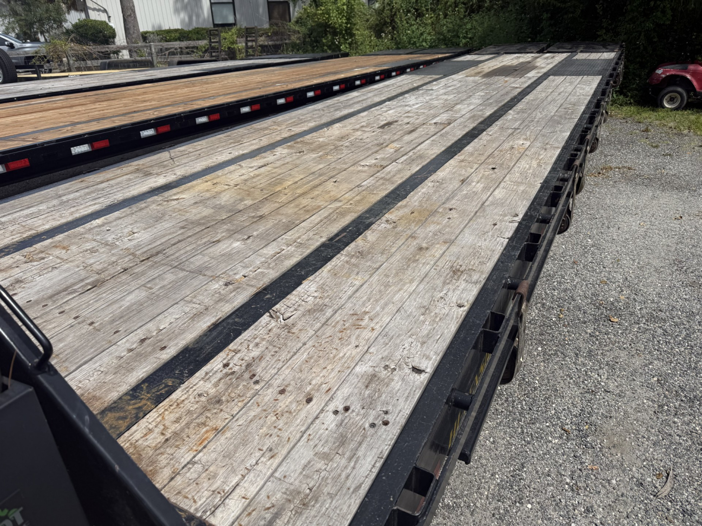 Used 2023 Big Tex Trailers 25GN-30+5MR 8.5' X 35' Flatbed Trailer w/ Load Range G Tires