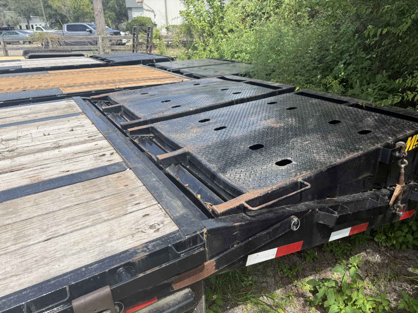 Used 2023 Big Tex Trailers 25GN-30+5MR 8.5' X 35' Flatbed Trailer w/ Load Range G Tires