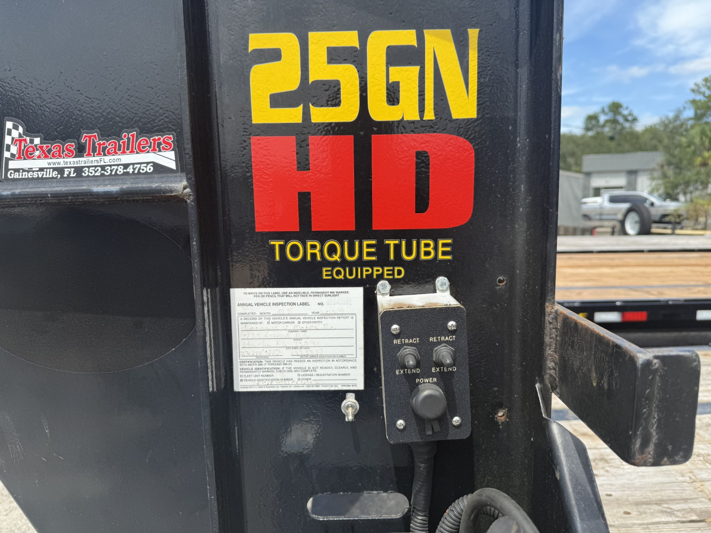 Used 2023 Big Tex Trailers 25GN-30+5MR 8.5' X 35' Flatbed Trailer w/ Load Range G Tires