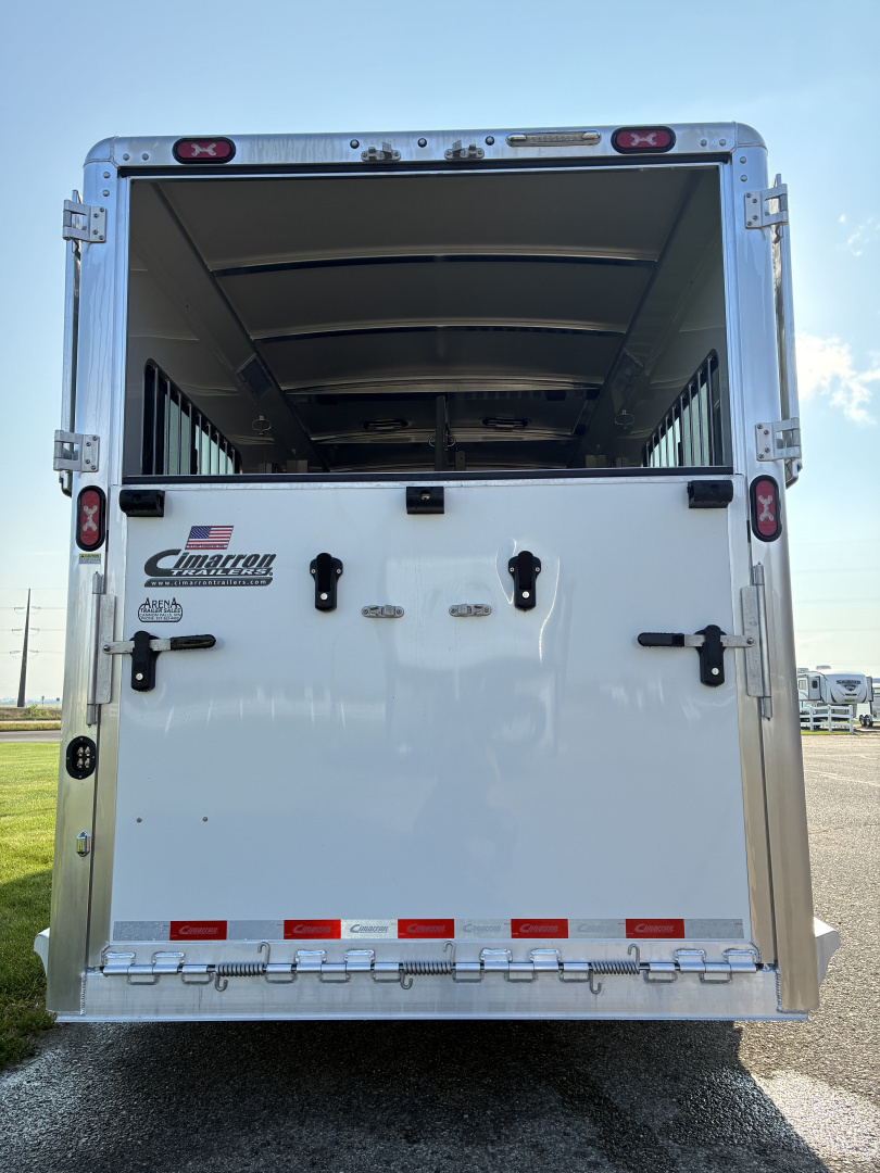 New 2026 Cimarron 2 + 1 Horse Trailer