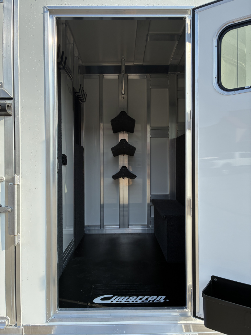New 2026 Cimarron 2 + 1 Horse Trailer