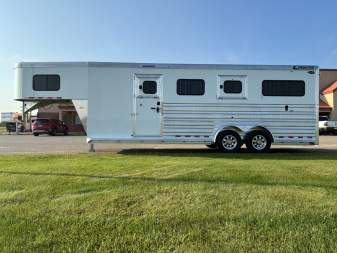New 2026 Cimarron 2 + 1 Horse Trailer
