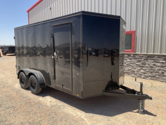 2026 Compass 7'x16' Enclosed Cargo Trailer - Indigo DLX