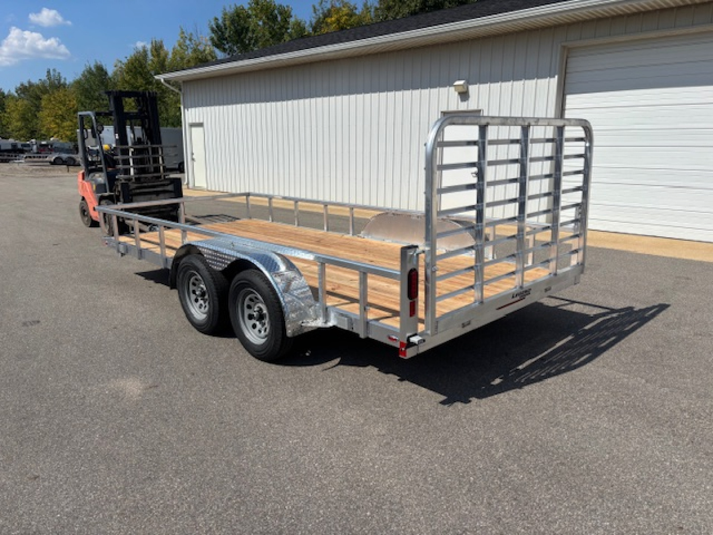 New 2026 Legend 7x16 Open Deluxe Utility Trailer