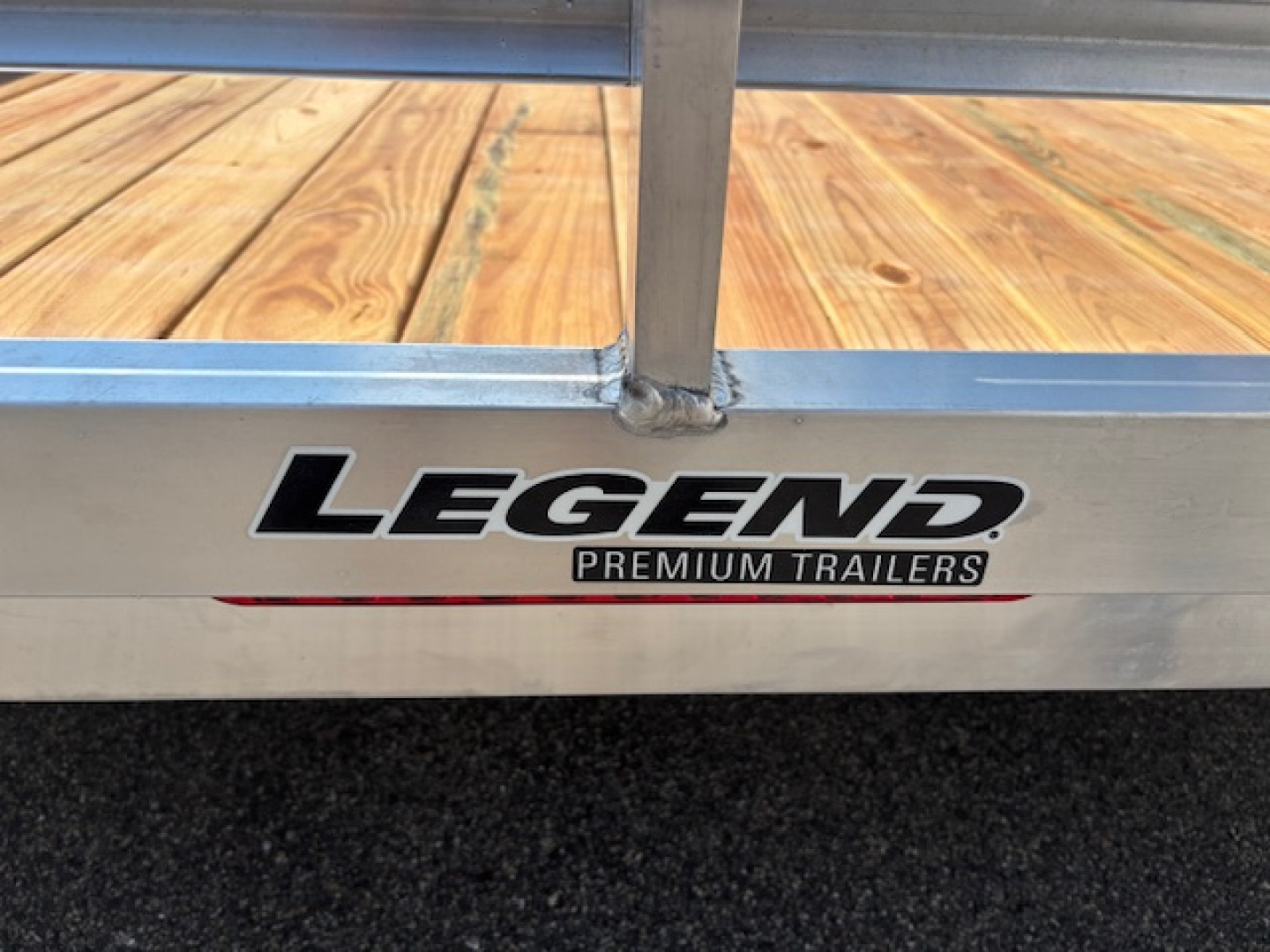 New 2026 Legend 7x16 Open Deluxe Utility Trailer