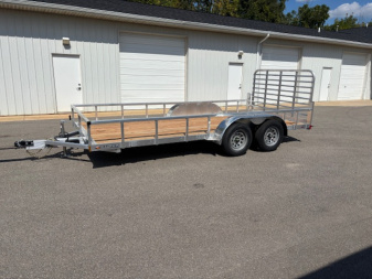 New 2026 Legend 7x16 Open Deluxe Utility Trailer