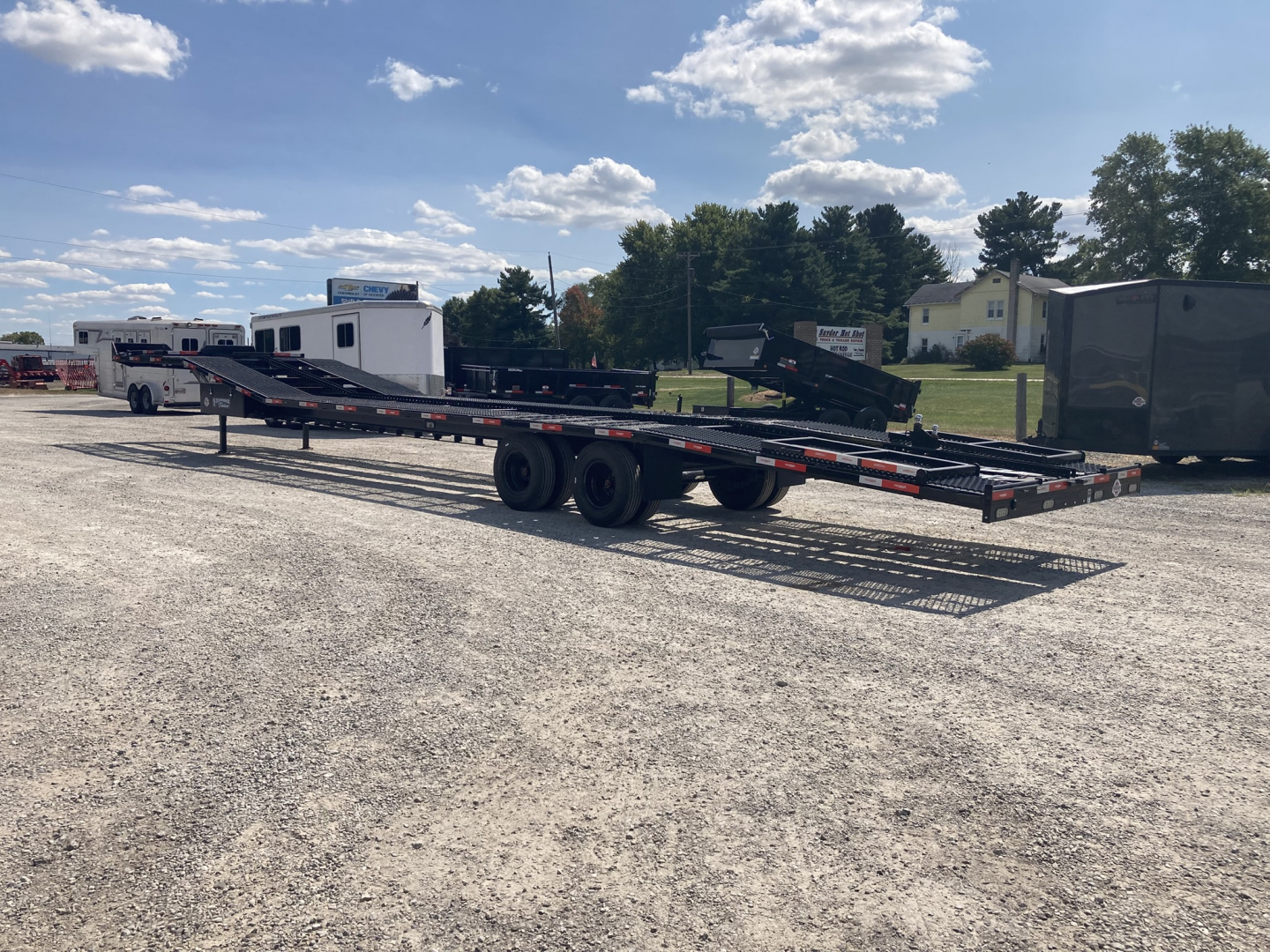 New 2025 Silverback 53' Titus Drop Deck - RV Tow Package