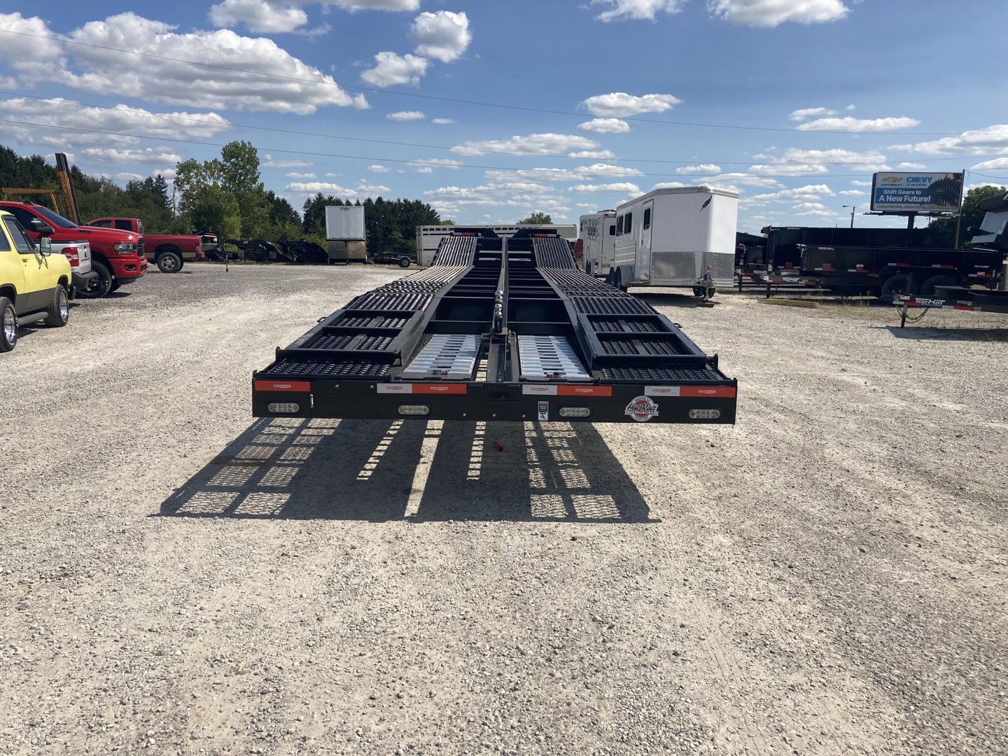 New 2025 Silverback 53' Titus Drop Deck - RV Tow Package