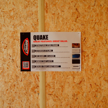 New 2026 Impact Trailers 8.5x16 7k Quake Cargo / Enclosed Trailer