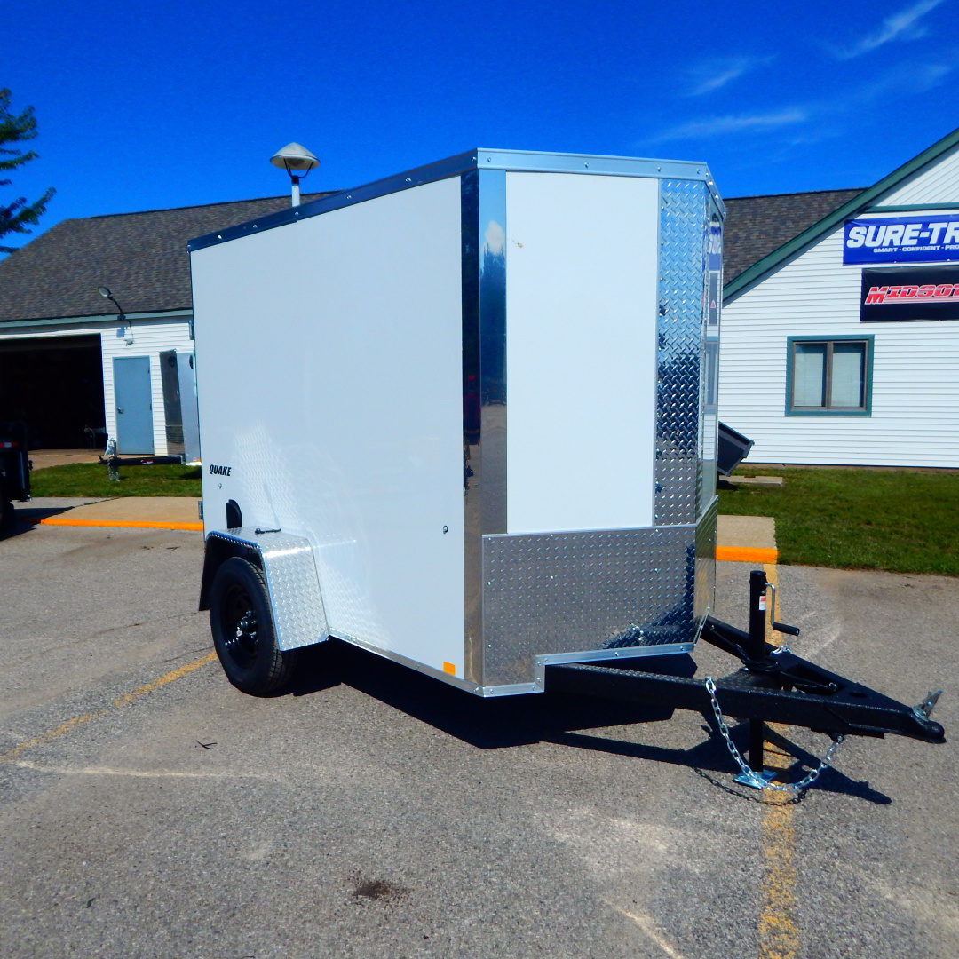 New 2026 Impact Trailers 5x8 3k Quake Cargo / Enclosed Trailer