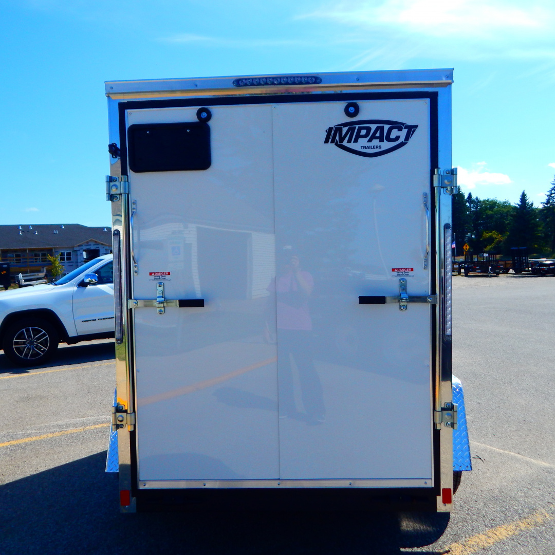 New 2026 Impact Trailers 5x8 3k Quake Cargo / Enclosed Trailer
