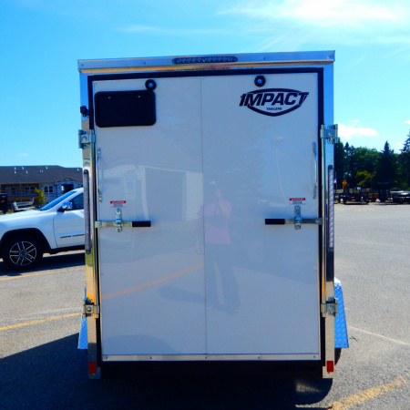 New 2026 Impact Trailers 5x8 3k Quake Cargo / Enclosed Trailer