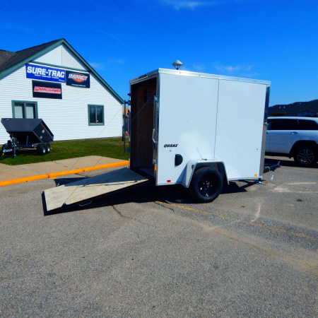 New 2026 Impact Trailers 5x8 3k Quake Cargo / Enclosed Trailer