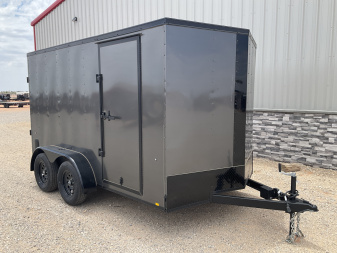 2026 Compass 7'x16' Enclosed Cargo Trailer - Indigo DLX