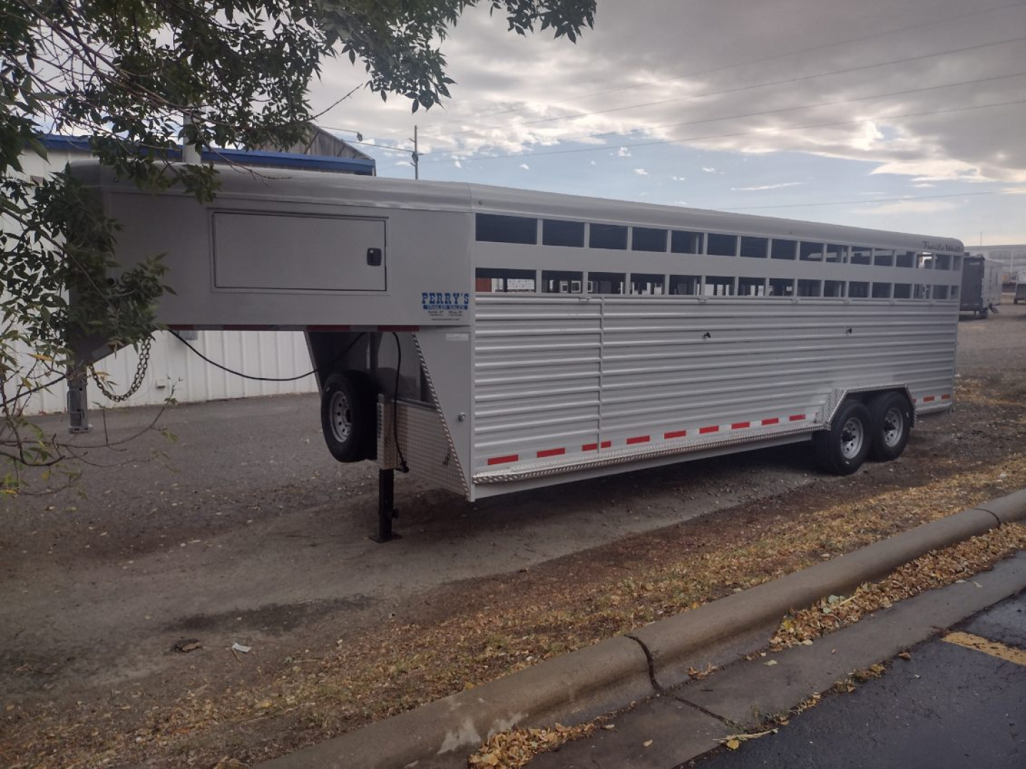 New 2026 Trails West Hotshot 24' Stock Trailer