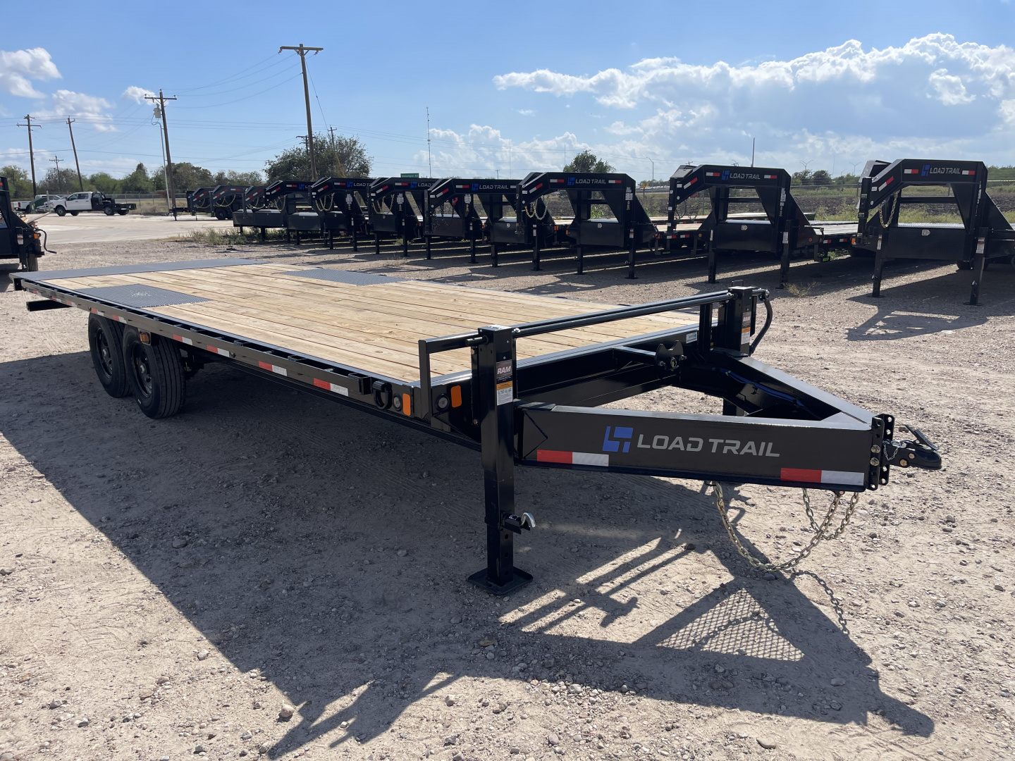 New 2026 Load Trail 24' Deckover Tilt 14K Tilt Trailer
