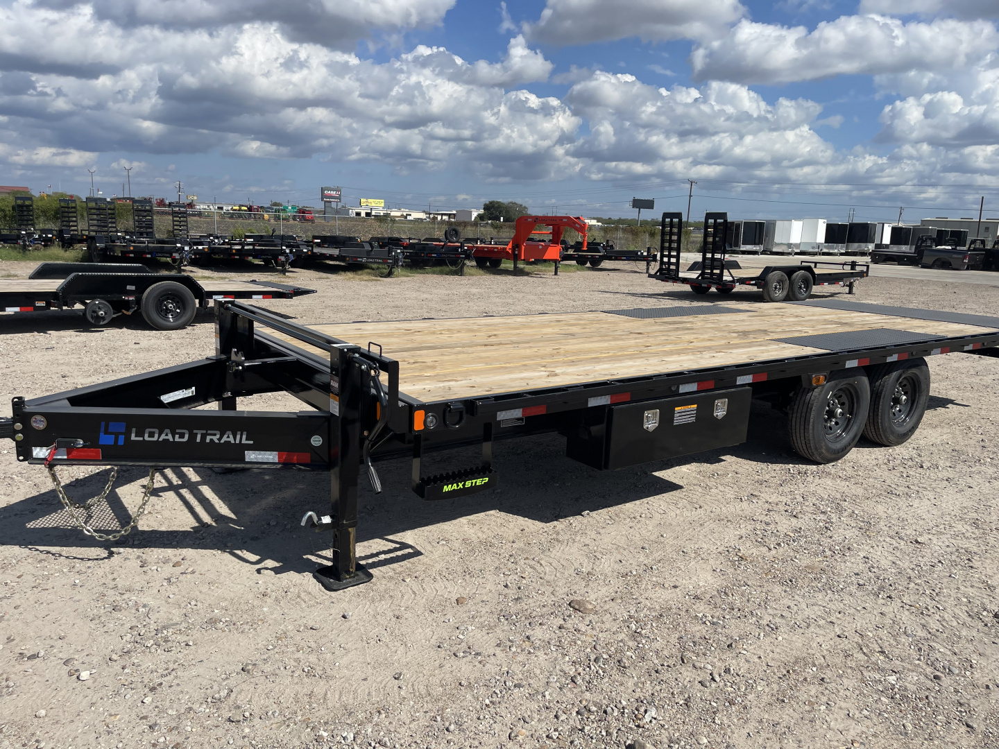 New 2026 Load Trail 24' Deckover Tilt 14K Tilt Trailer