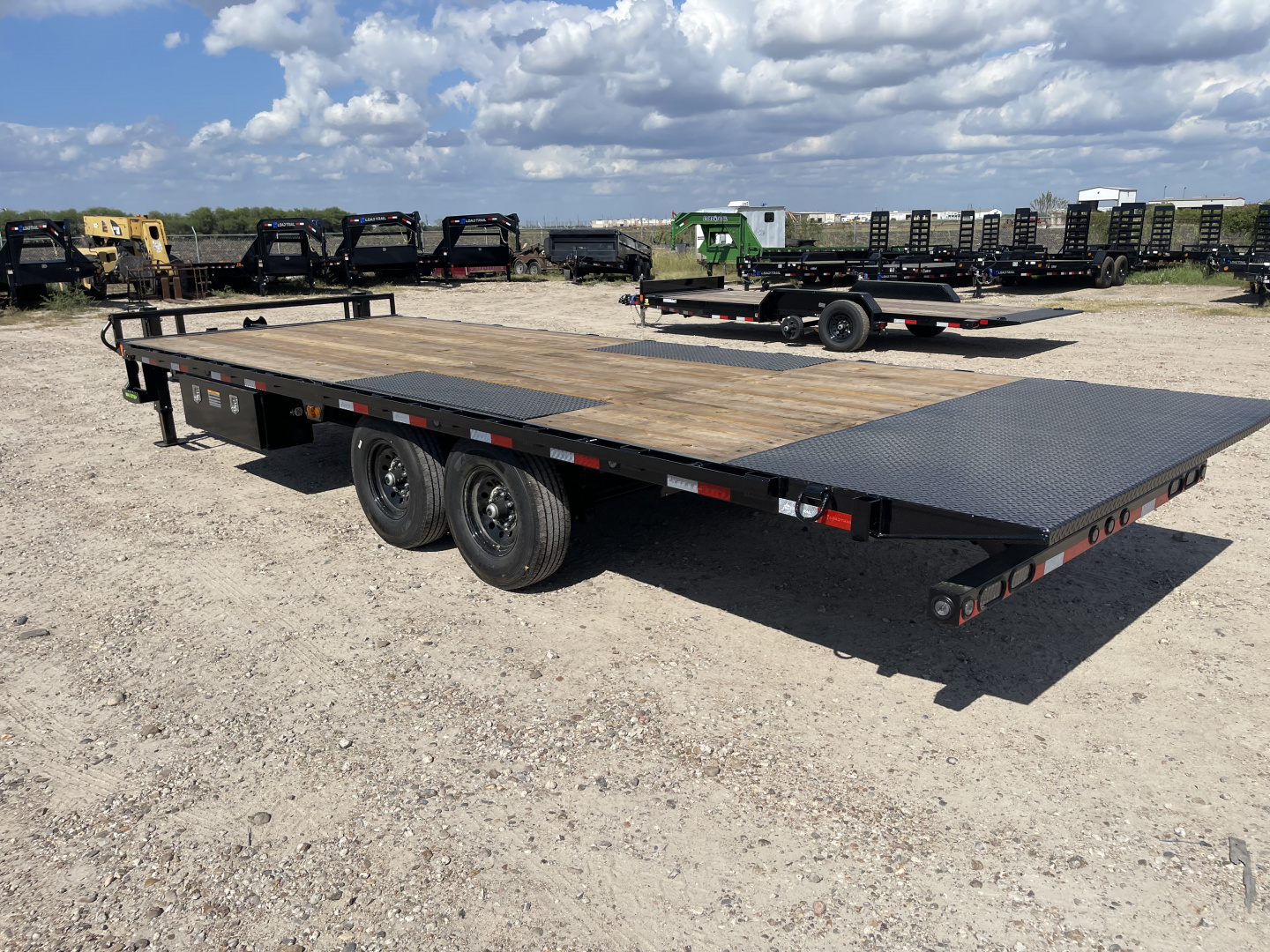 New 2026 Load Trail 24' Deckover Tilt 14K Tilt Trailer