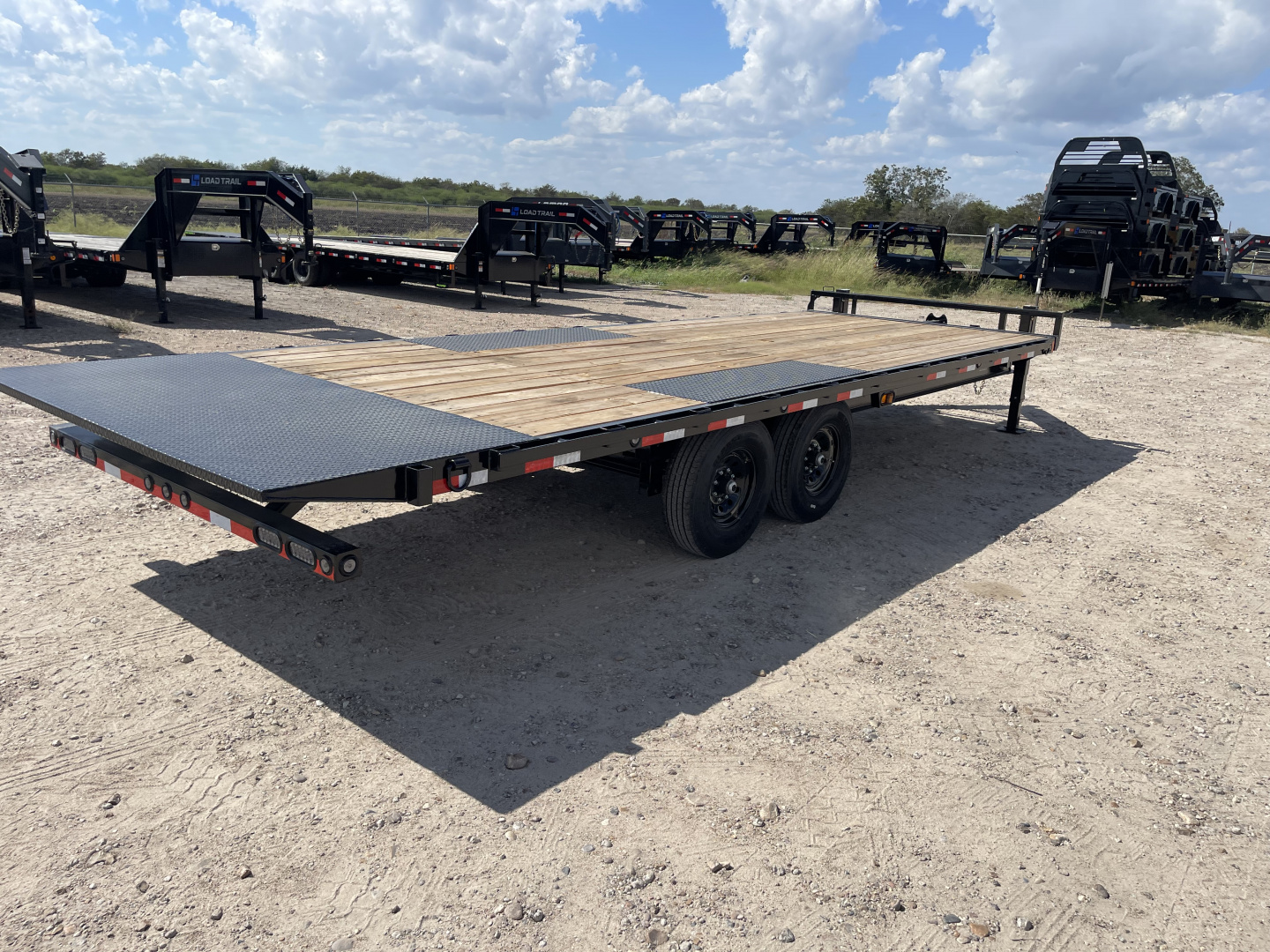 New 2026 Load Trail 24' Deckover Tilt 14K Tilt Trailer