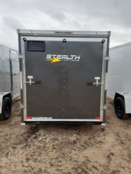 New 2026 Stealth Trailers STEALTH 6X12 W/RAMP CHARCOAL Cargo / Enclosed Trailer