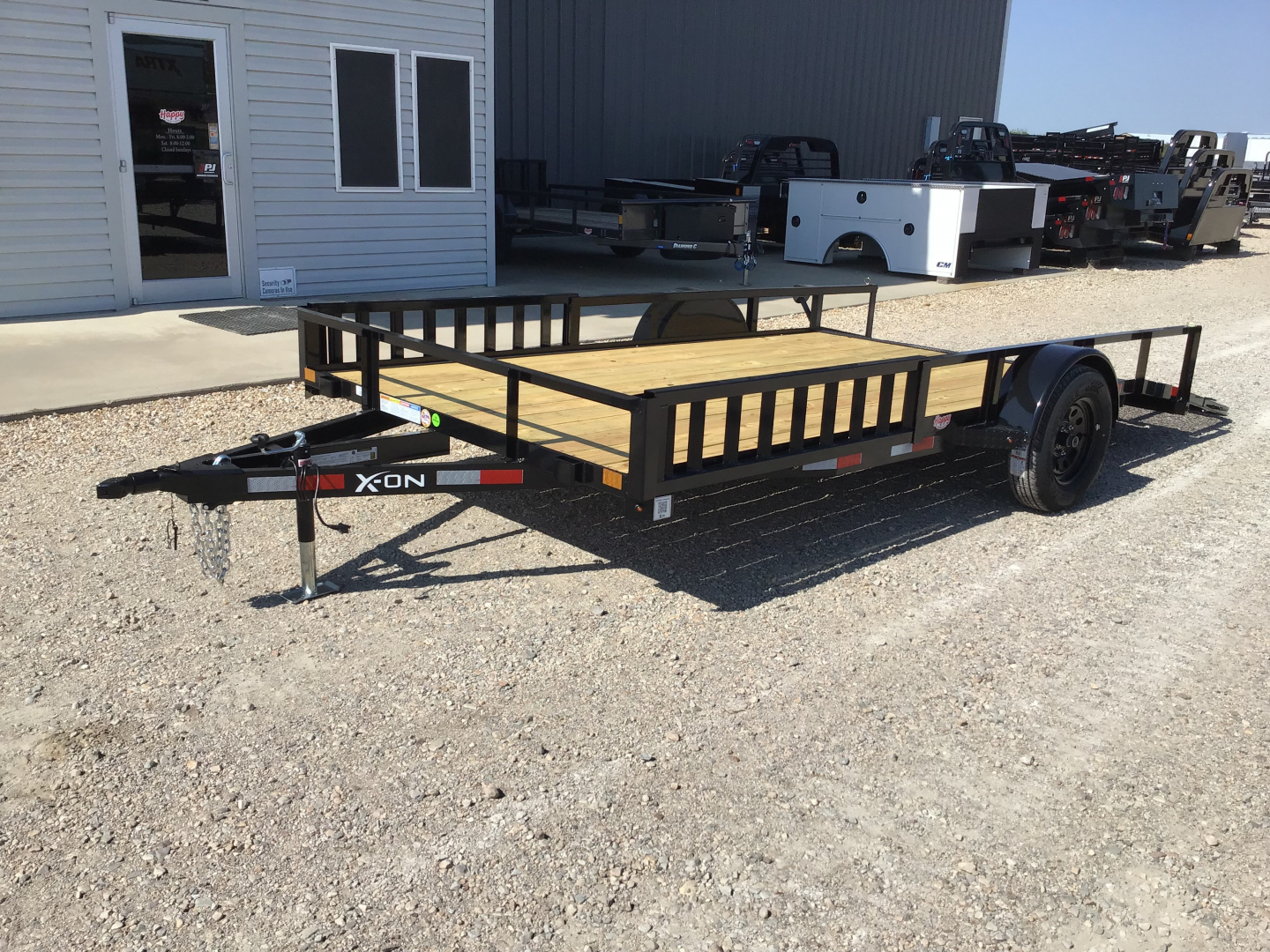 New 2026 X-On 83"x14' Single Axle Utility Trailer - U3